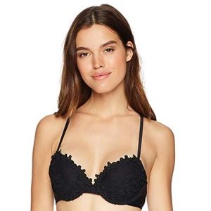 Mae Women's Swimwear Lara Lace Push-up Plunge